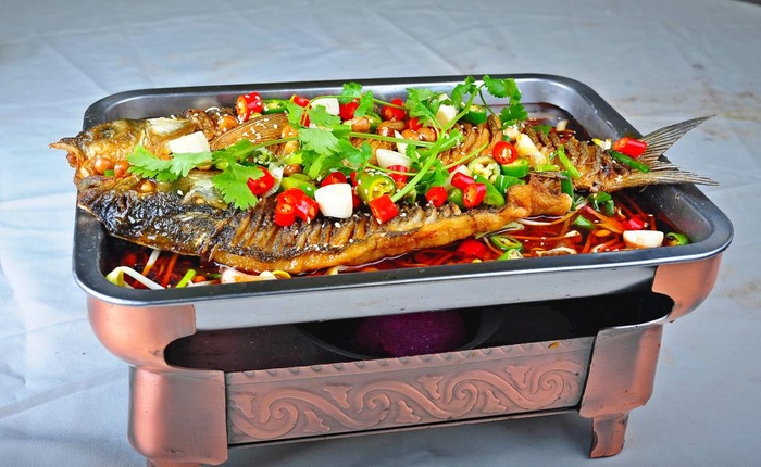烤鱼图片