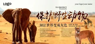 保护野生动物图片