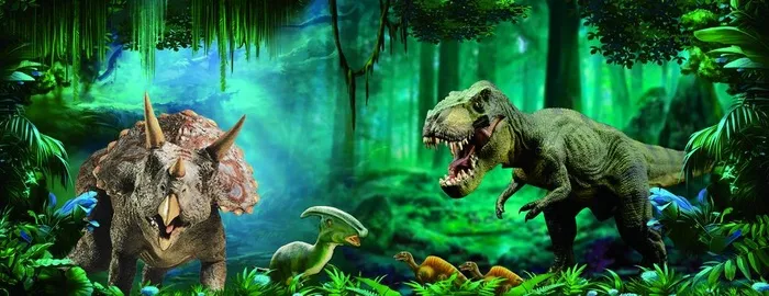 恐龙乐园图片(14173x5906)psd模版下载