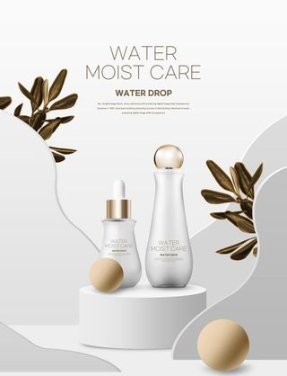 化妆品海报图片