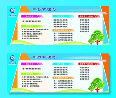 新教育理念图片