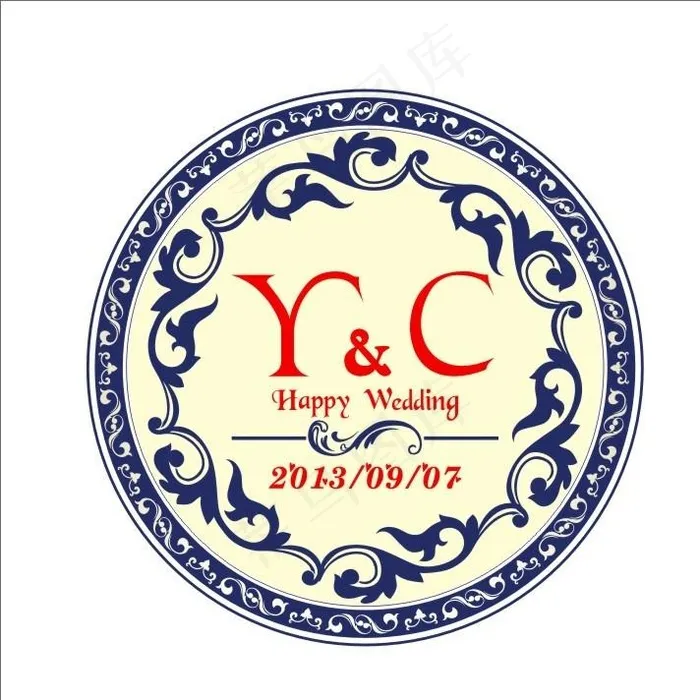 青花瓷图片cdr矢量模版下载
