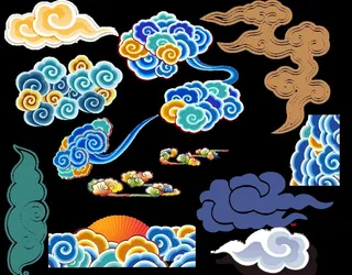 祥云免抠图图片