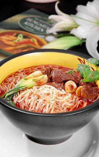 红烧牛肉大碗面图片