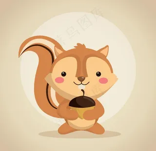 松鼠图标图片
