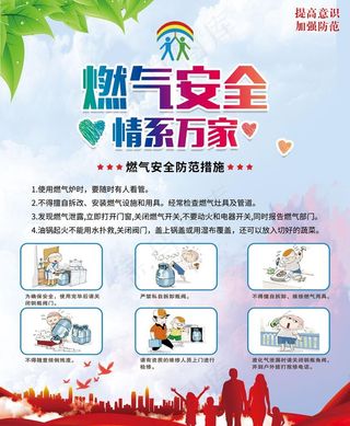 燃气安全海报图片