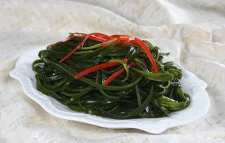 酸辣海带丝图片