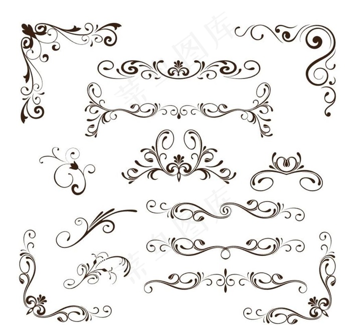 欧式边框图片