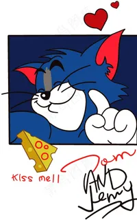 汤姆 猫  猫和老鼠 奶酪图片