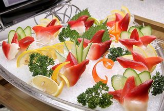 北极贝刺身图片