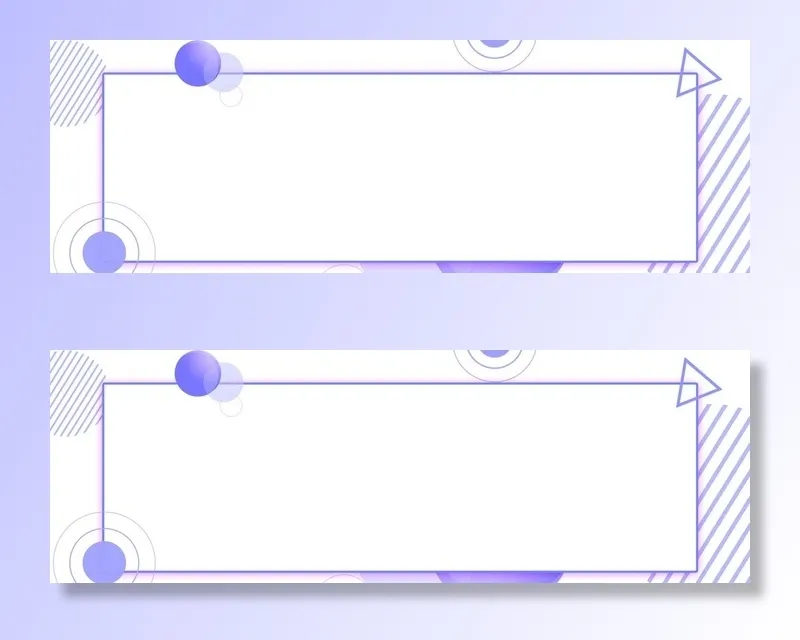 紫色边框背景图片(1920x700)psd模版下载