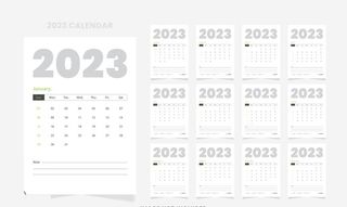 兔年台历  2023年日历  图片