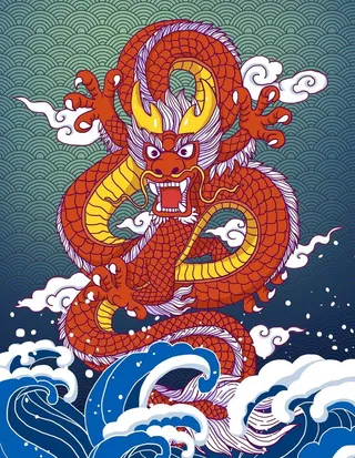 中国风插画图片