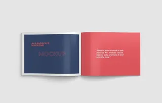 三折页样机 图片