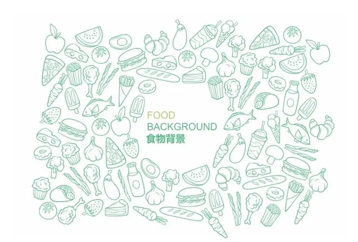 食物背景图片