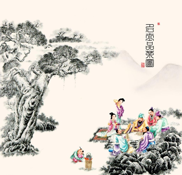茶文化图片(2000x1993)psd模版下载