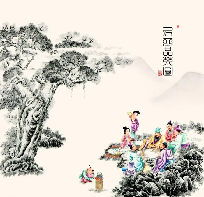 茶文化图片(2000x1993)psd模版下载