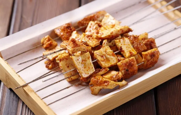 烤牛心管图片