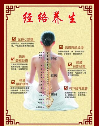 经络养生图片