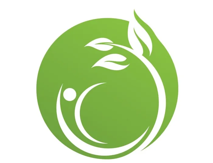 树叶标志图标图片ai矢量模版下载
