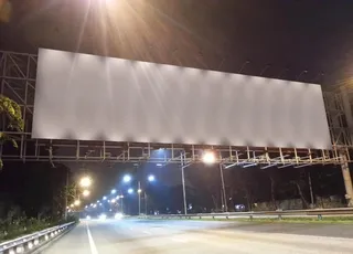 户外广告样机图片