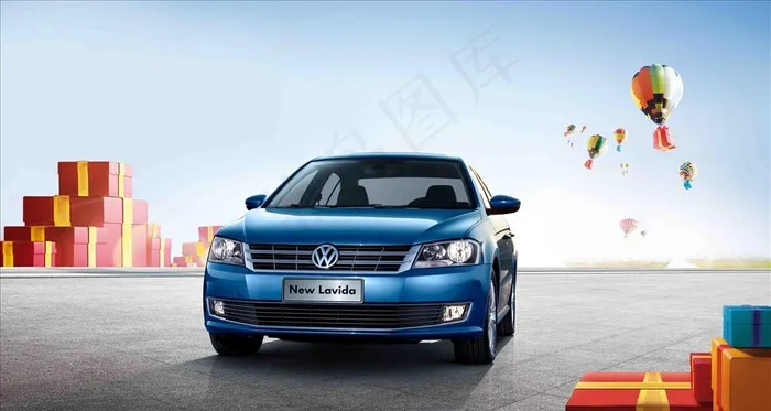 大众汽车 展板.图片