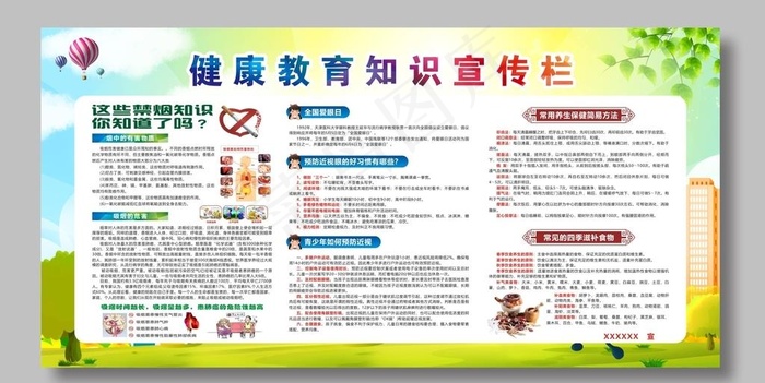 健康教育知识图片