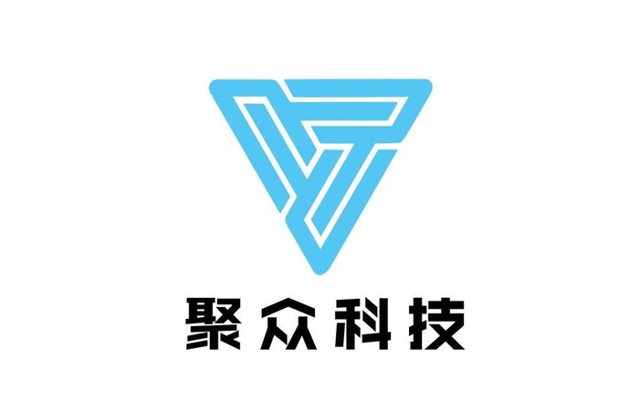 聚众科技logo图片ai矢量模版下载