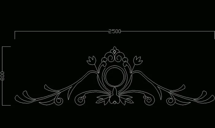 欧式构造 山花图片