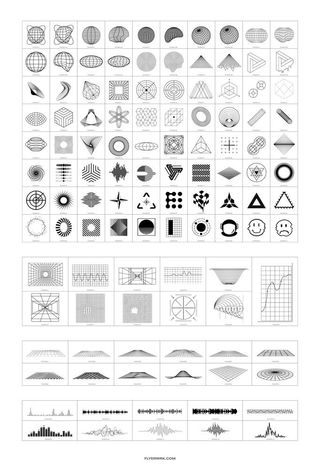 抽象潮流图案 几何背景图案图片