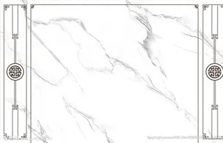 水墨山水 爵士白 背景墙图片