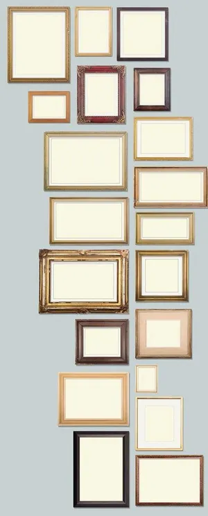 画框镜框样机图片