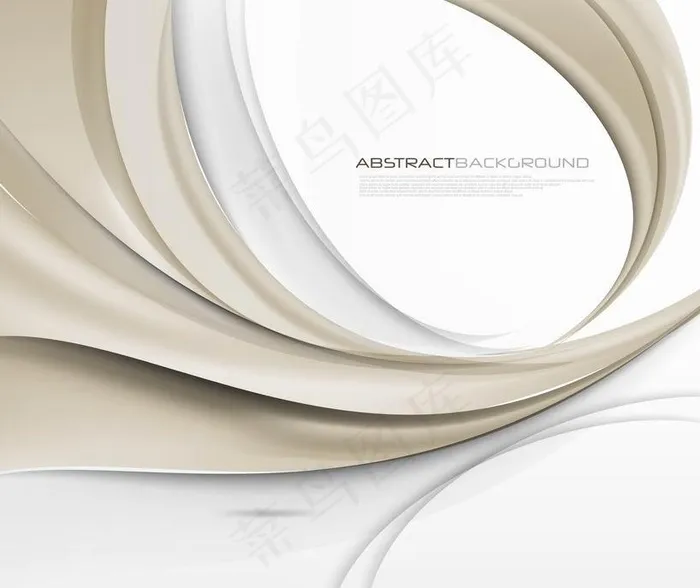 乳白色动感线条图片eps,ai矢量模版下载
