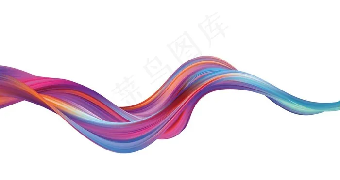丝绸彩色流感图片ai矢量模版下载