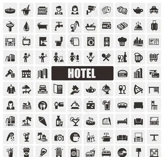 酒店图标图片