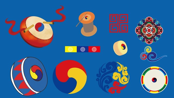 朝鲜  韩国  免扣  元素图片(11758x7044)psd模版下载