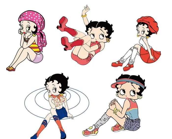 贝蒂图片ai矢量模版下载