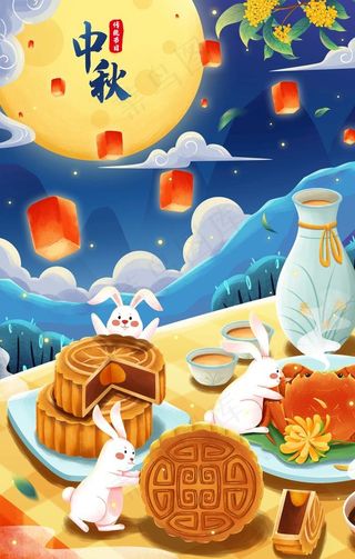 中秋团圆图片