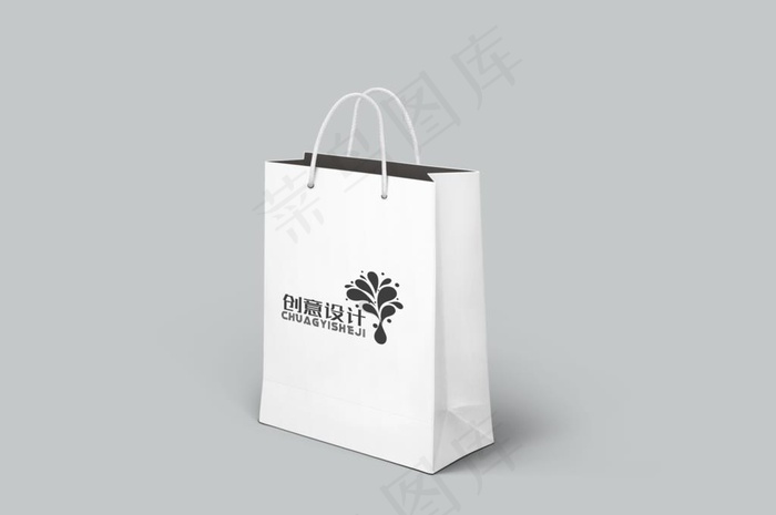 纸袋样机图片psd模版下载