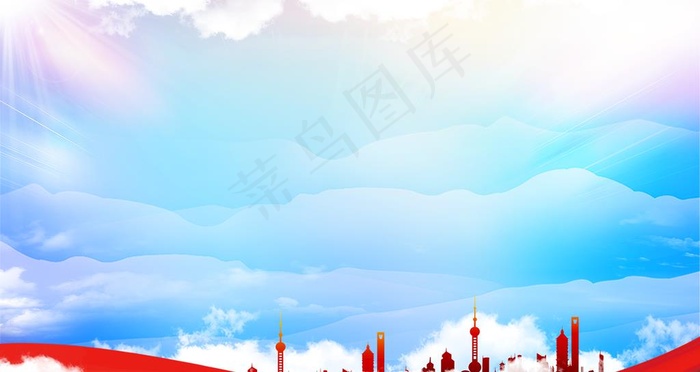 展板背景图片psd模版下载