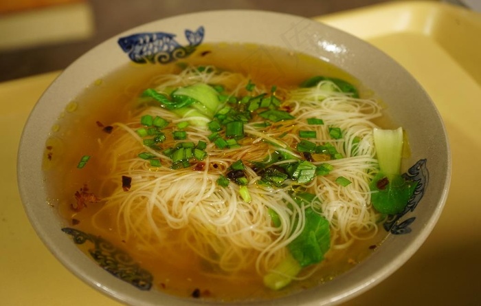 鱼线面图片