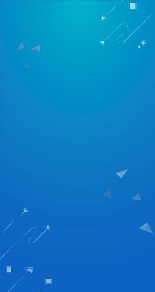蓝色科技背景图片(1080x1920)psd模版下载