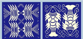 苗族花纹图案图片