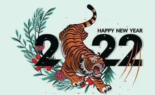 2022年虎年图片