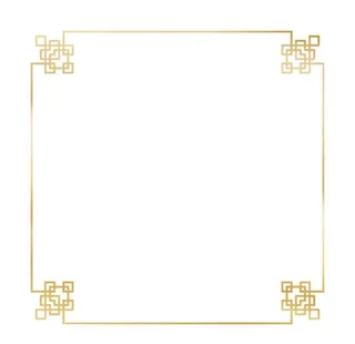 金色中式边框图片