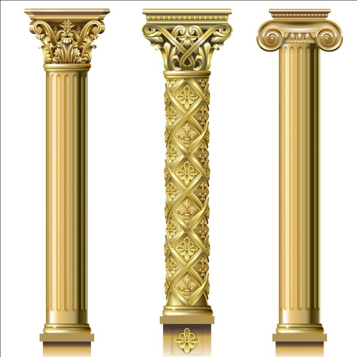 罗马柱图片