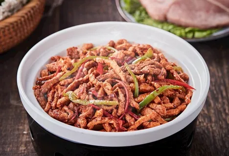 炒肉丝图片 炒肉丝图片