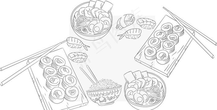 菜肴 年夜饭 图片