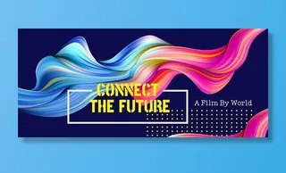 彩色流体底纹图片