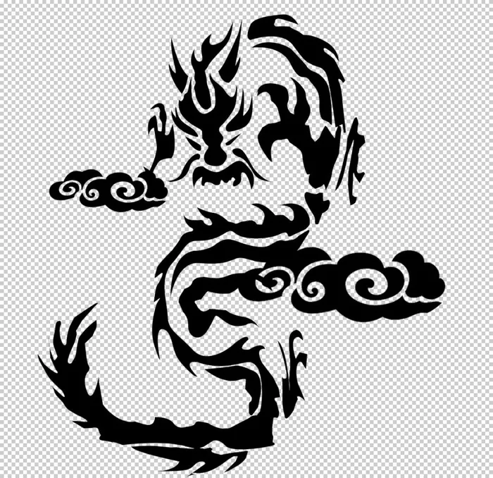 水墨龙图片(2314x2314)